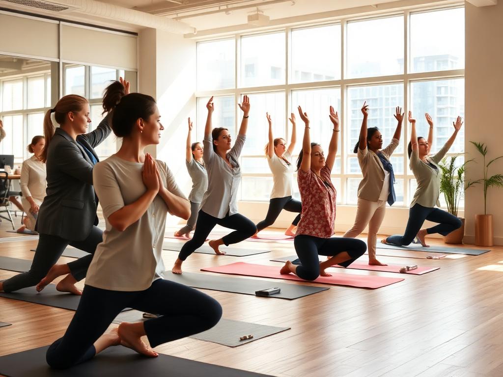 Bedrijfsyoga Workshop
